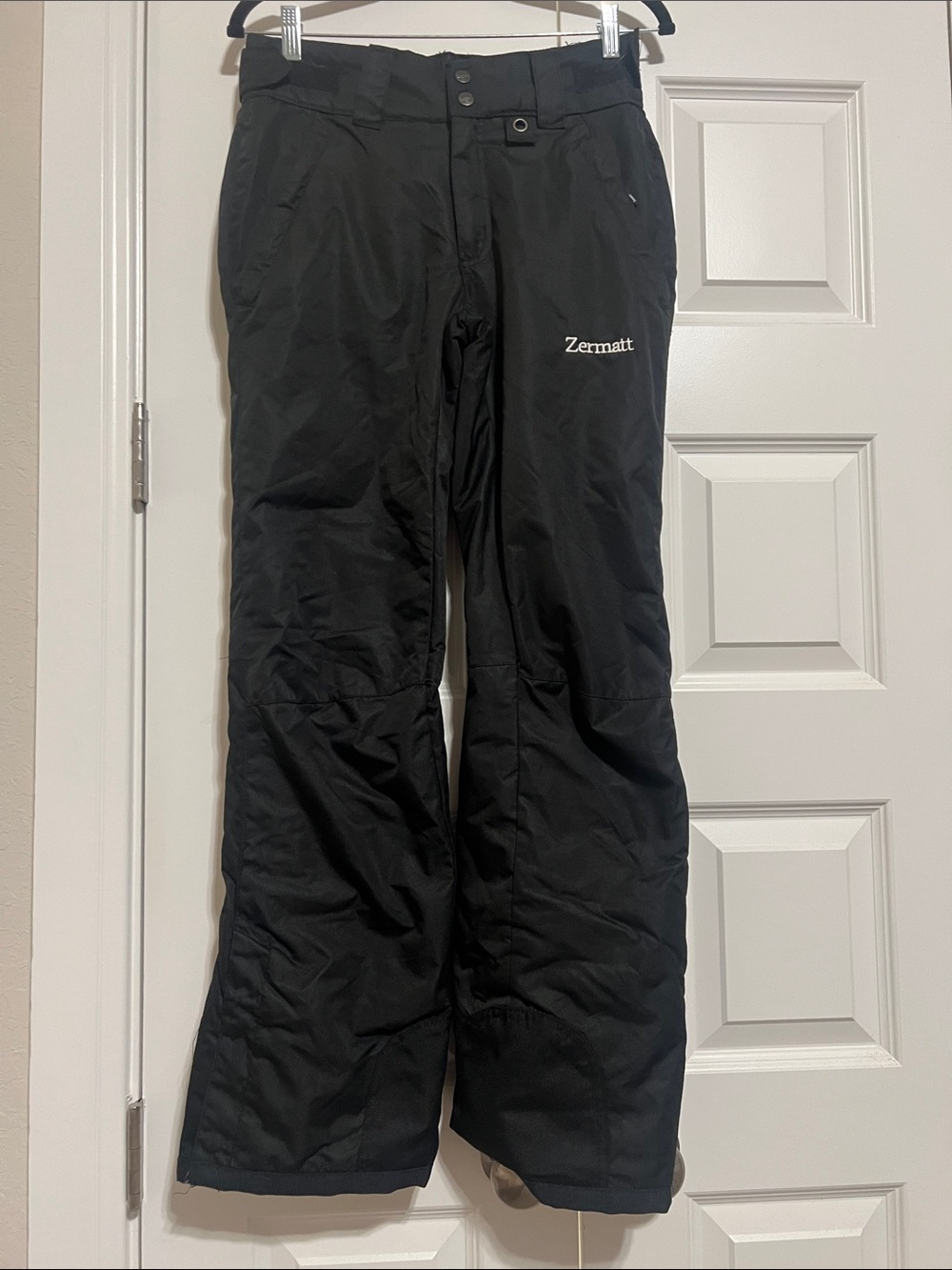 Women’s Black Insulated Snow Pants